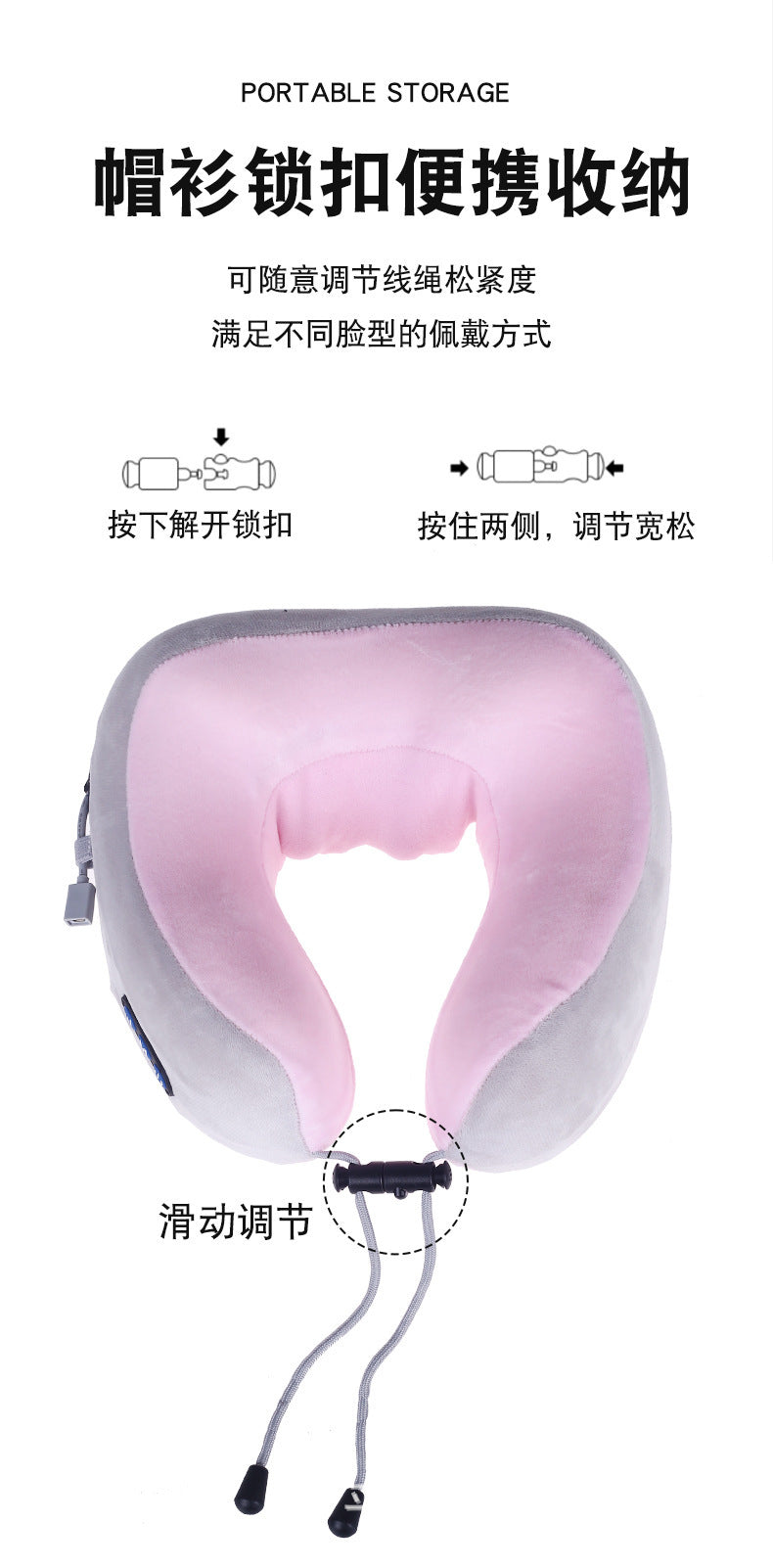 Cervical Neck &amp; Shoulder Massage Pillow