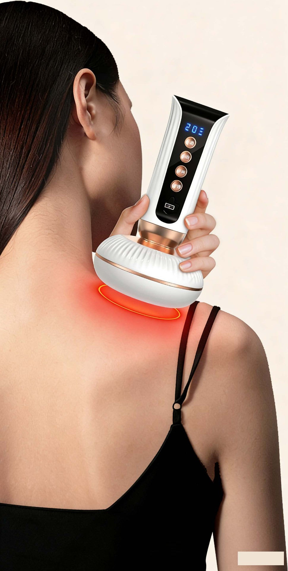 Microcurrent Heated Facial Massage Brush