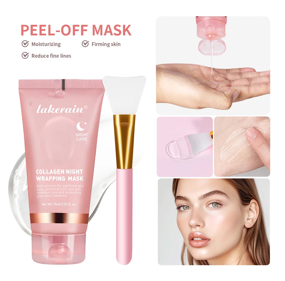 Collagen Face Mask &amp; Brush Set