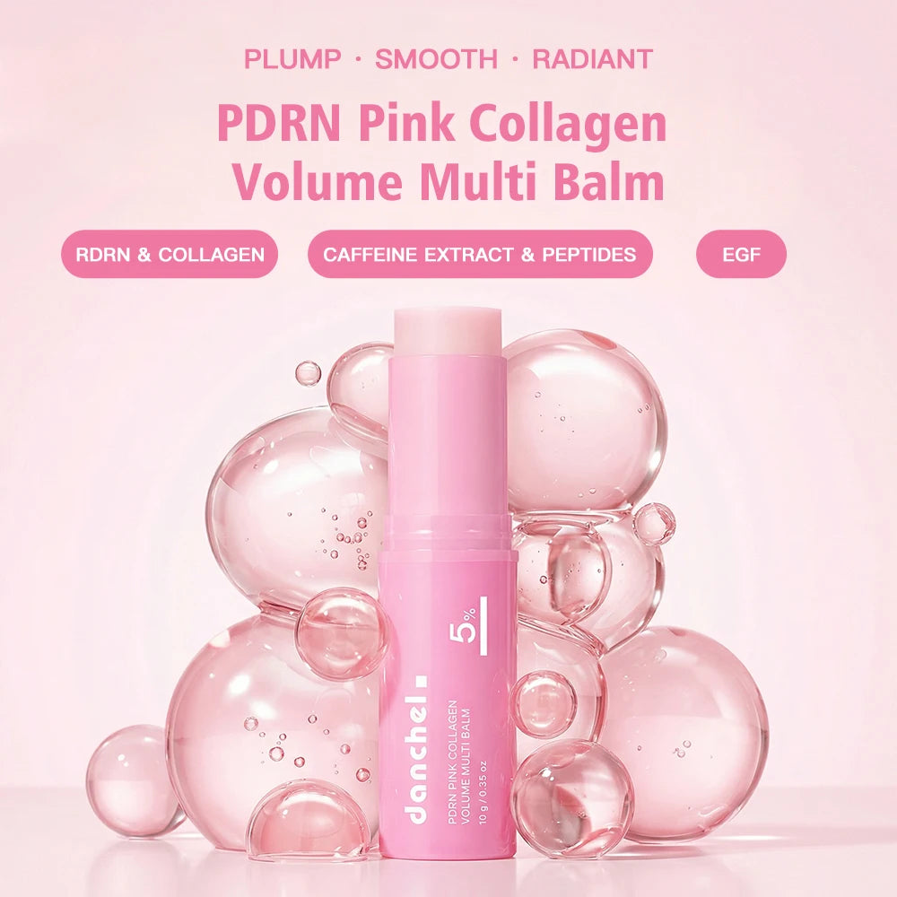 PDRN Pink Collagen Volume Balm Stick – Anti-Aging Multi-Use Stick
