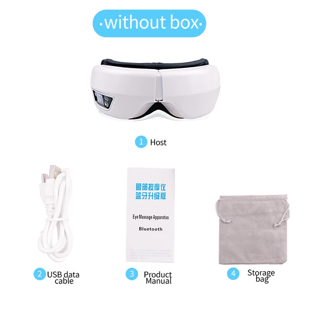 Vibration Eye Massager – Bluetooth Music Compression Eye Care