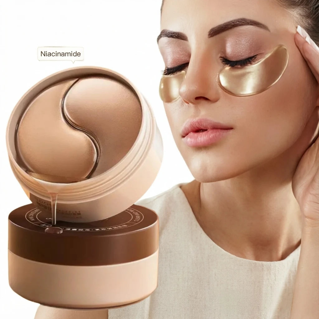 Caffeine &amp; Niacinamide Eye Masks – Box of 60