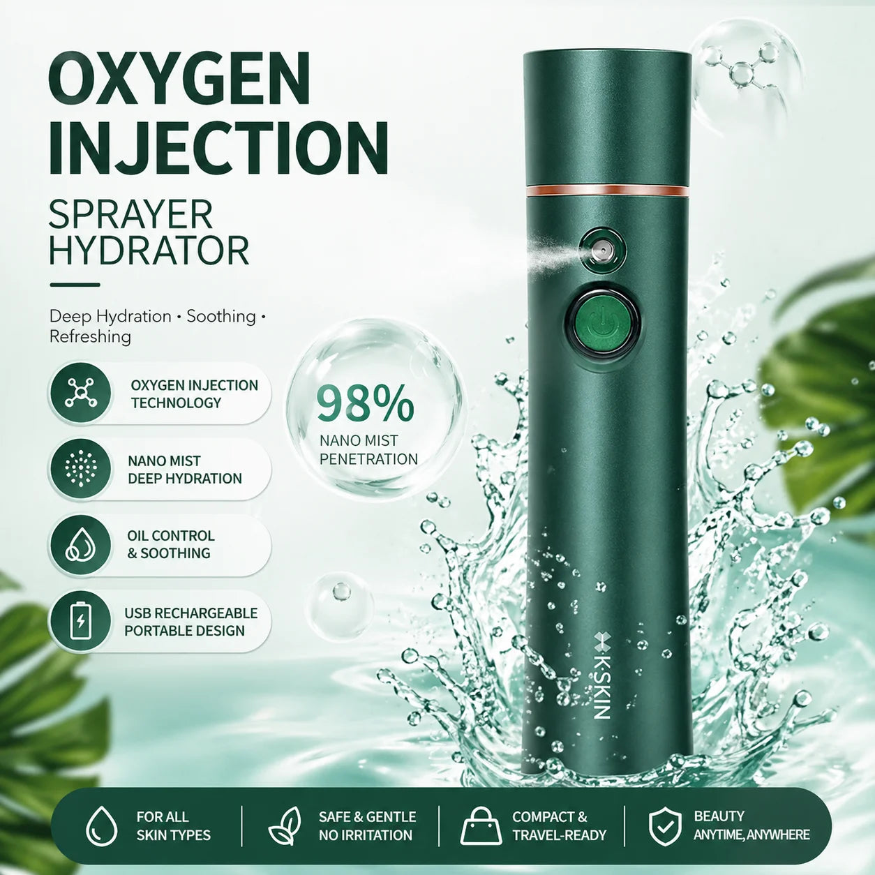 Portable Facial Steamer
