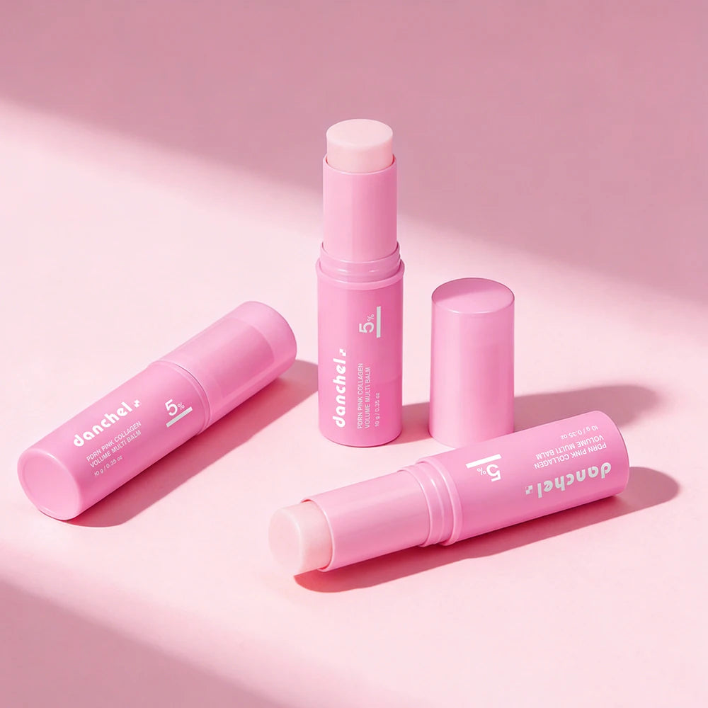 PDRN Pink Collagen Volume Balm Stick – Anti-Aging Multi-Use Stick
