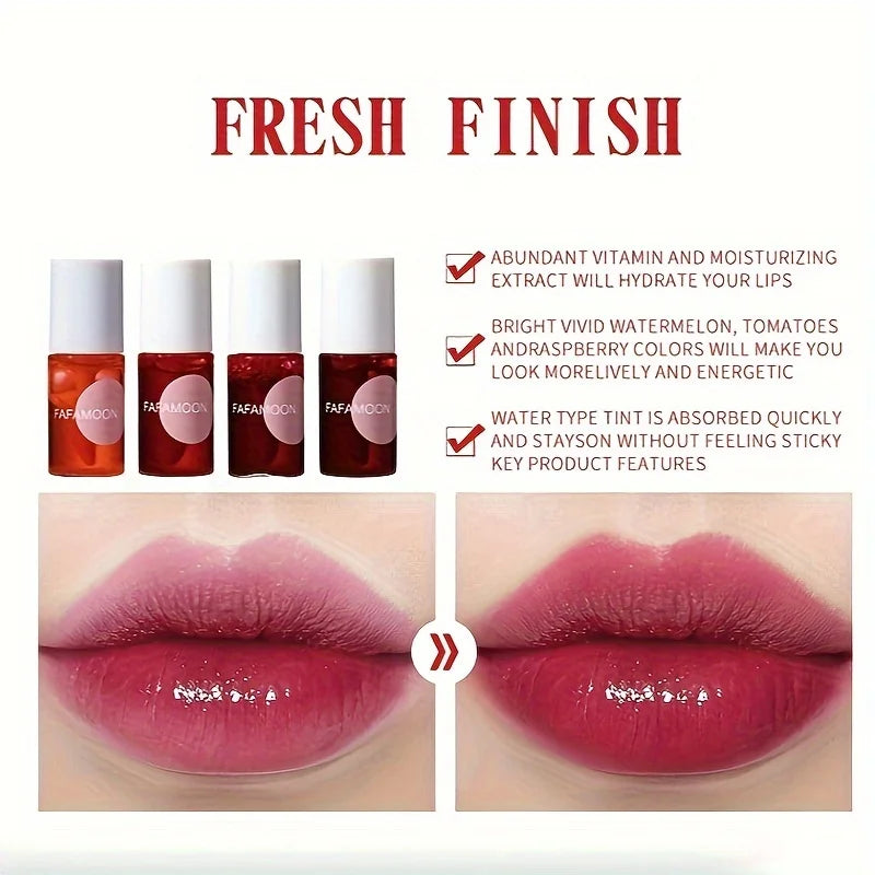 Fruity Lip Tint &amp; Water Gloss – 4 Shade Set