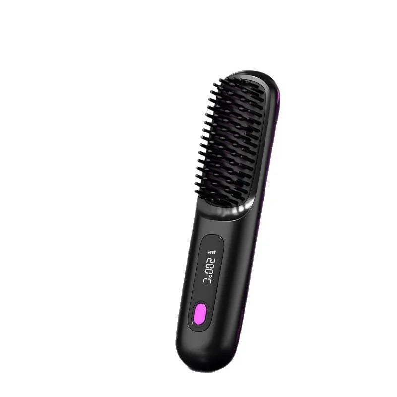 Wireless Ionic Straightening Comb – Cordless &amp; Portable