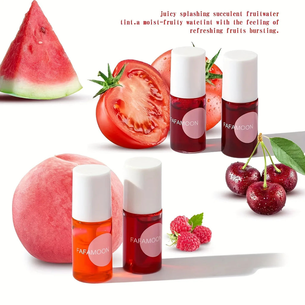 Fruity Lip Tint &amp; Water Gloss – 4 Shade Set