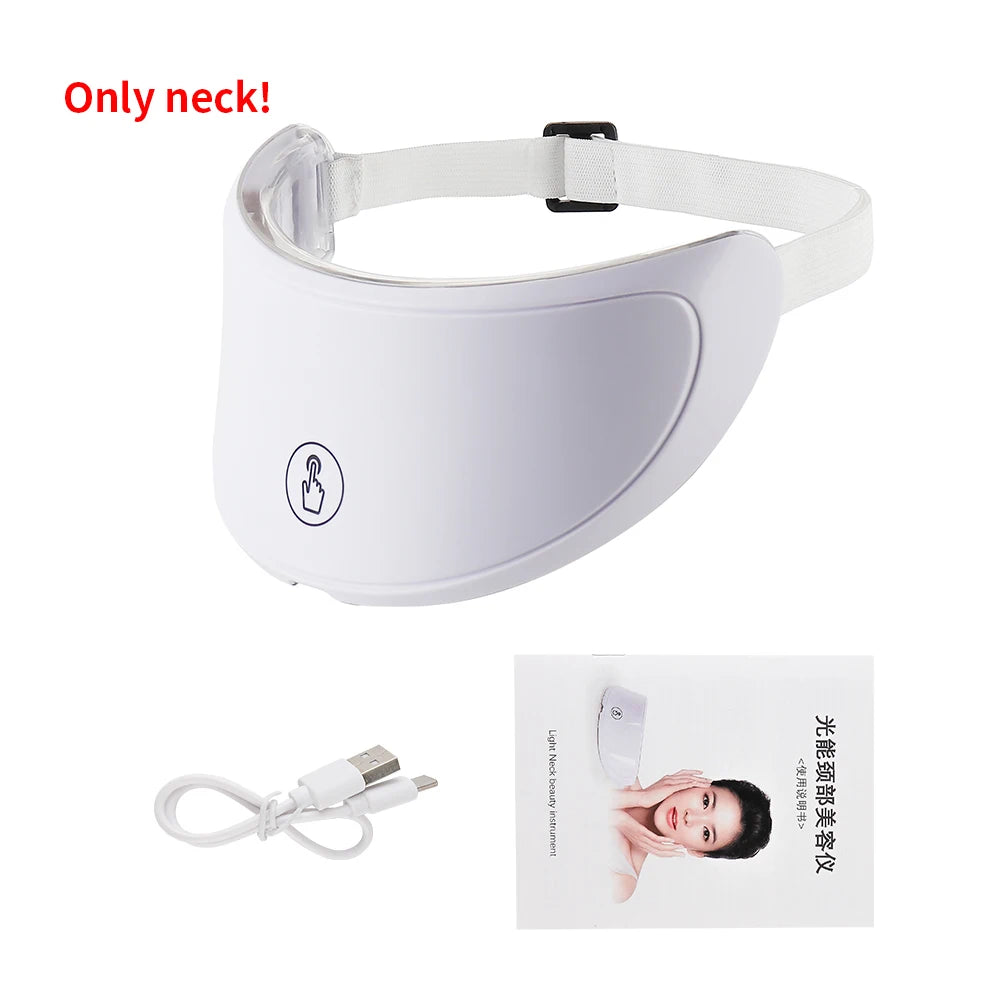 7-Color LED Facial &amp; Neck Toning Device