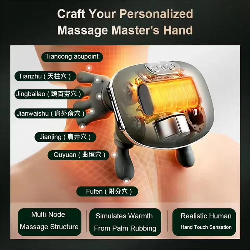 Bionic Shoulder &amp; Neck Massage Shawl – 3-Level Kneading Therapy