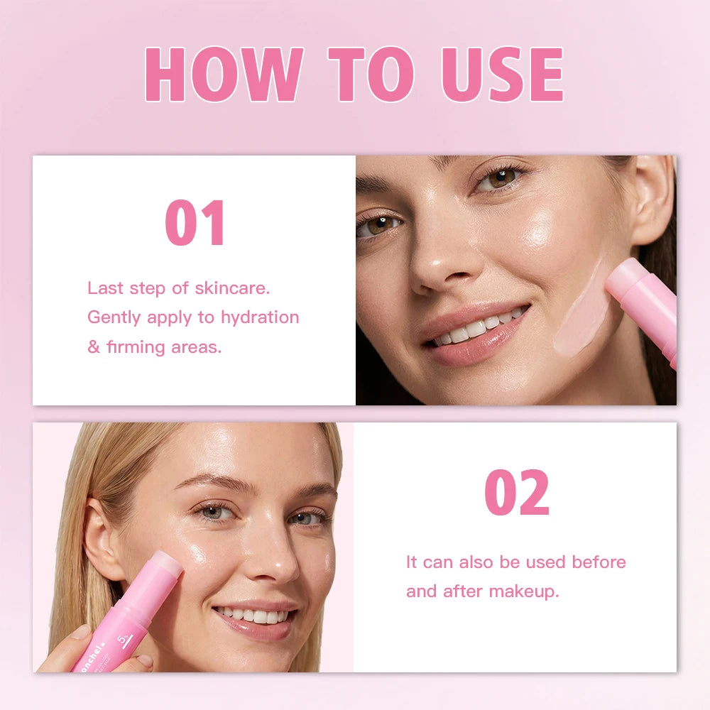 PDRN Pink Collagen Volume Balm Stick – Anti-Aging Multi-Use Stick