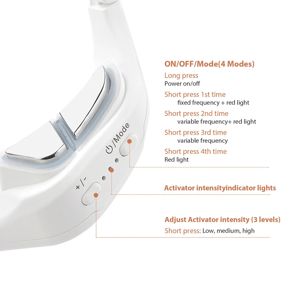 3D Eye Massager – Warming Vibration Therapy for Puffiness & Dark Circles