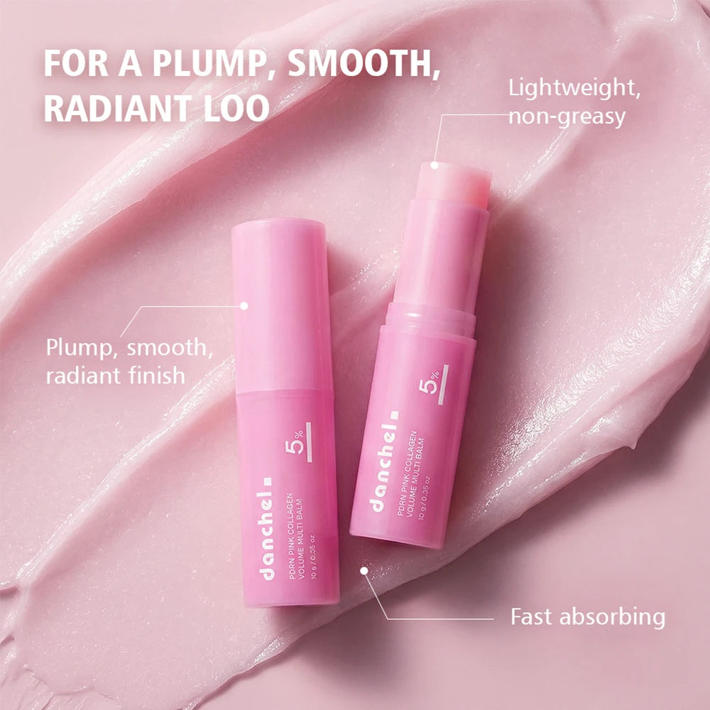 PDRN Pink Collagen Volume Balm Stick – Anti-Aging Multi-Use Stick