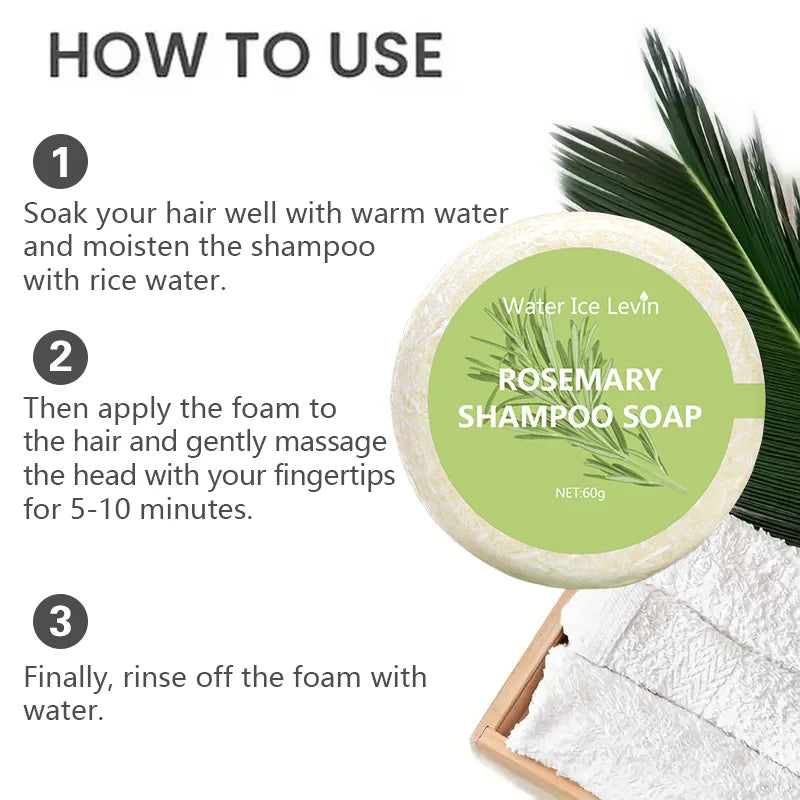 Rosemary Hair Growth Shampoo Bar