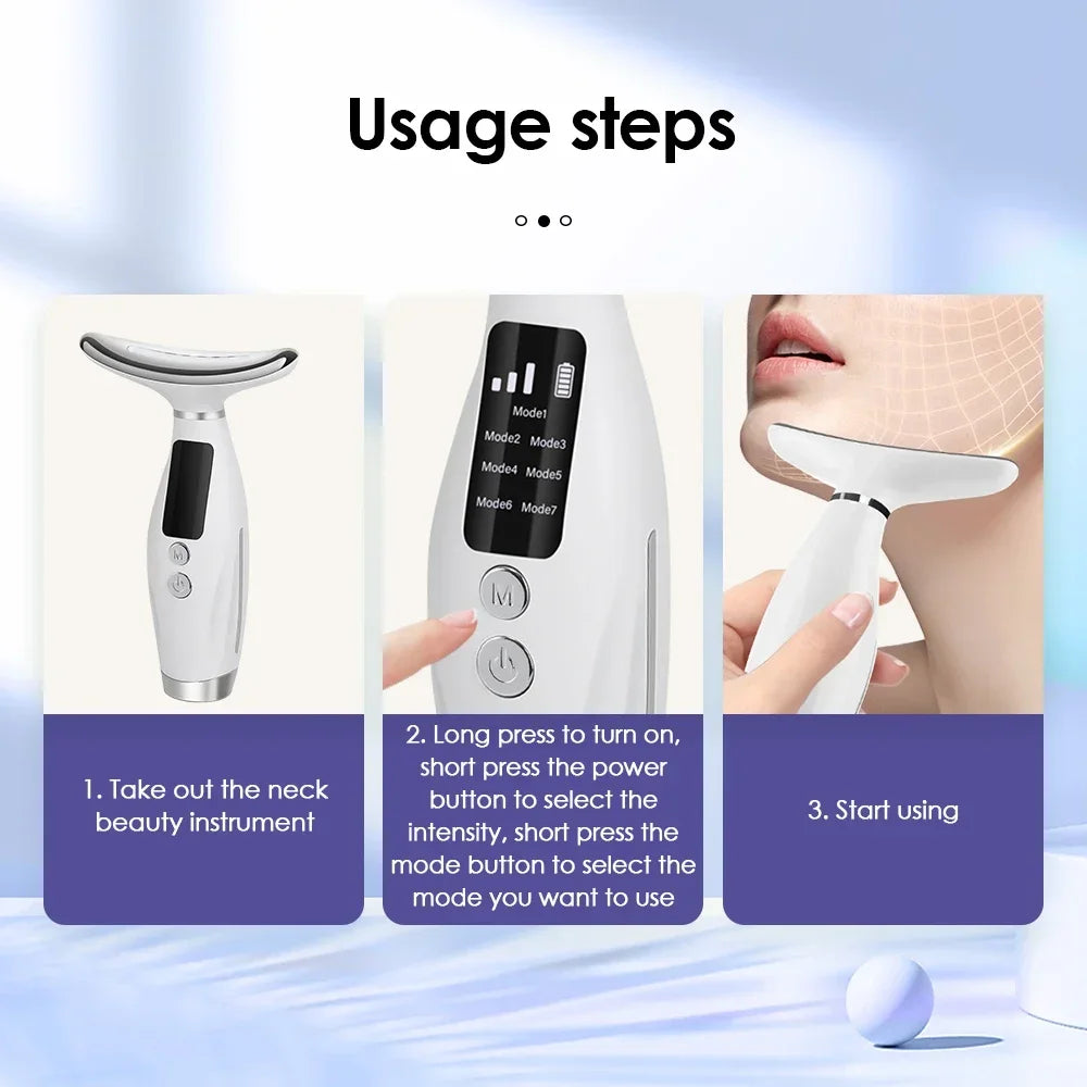 LED Face &amp; Neck Massager