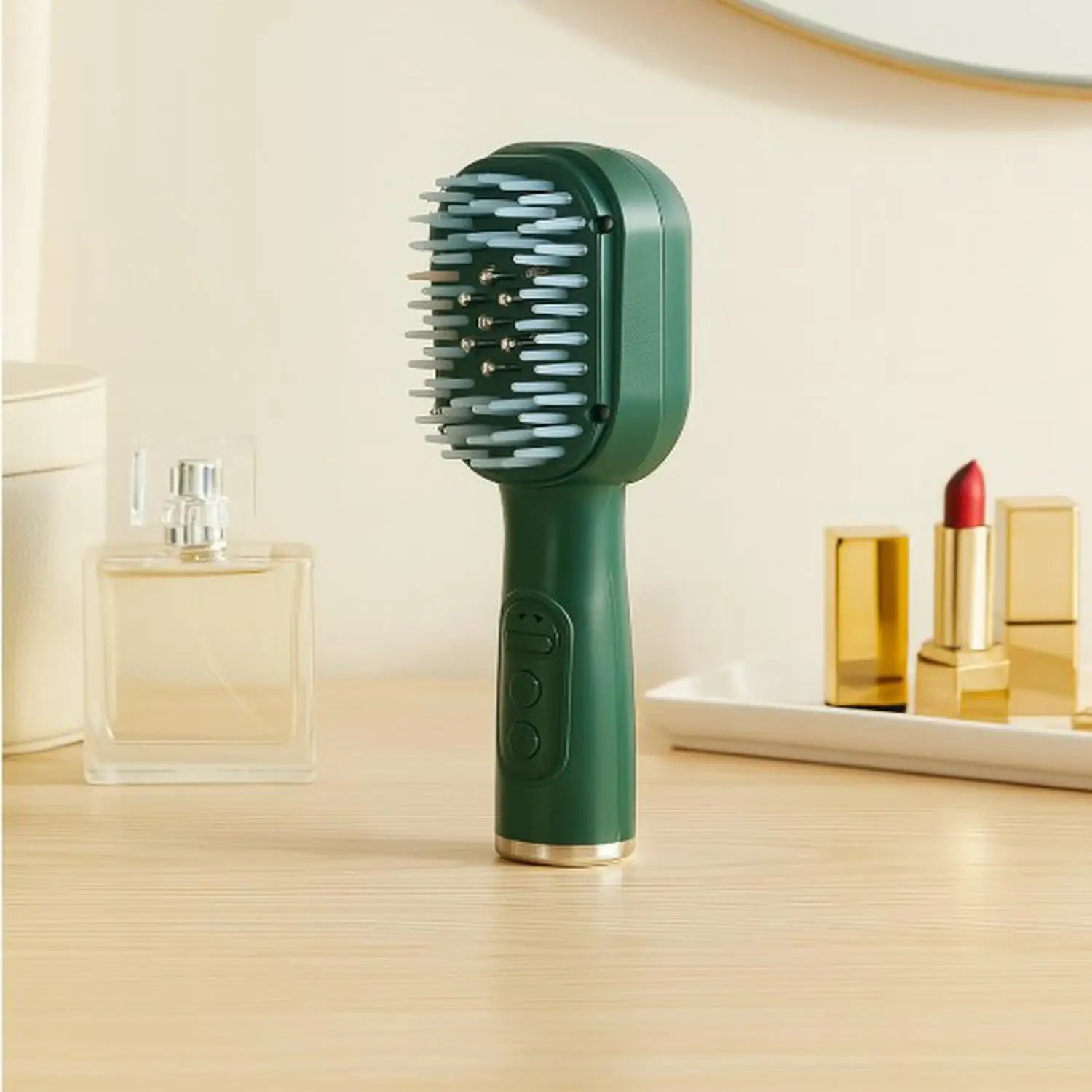 3-in-1 Electric Scalp Massage Brush – Vibration & LED Hair Care