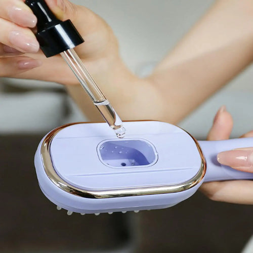 3-in-1 Electric Scalp Massage Brush – Vibration & LED Hair Care