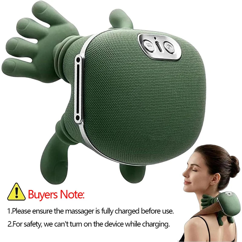 Bionic Shoulder &amp; Neck Massage Shawl – 3-Level Kneading Therapy