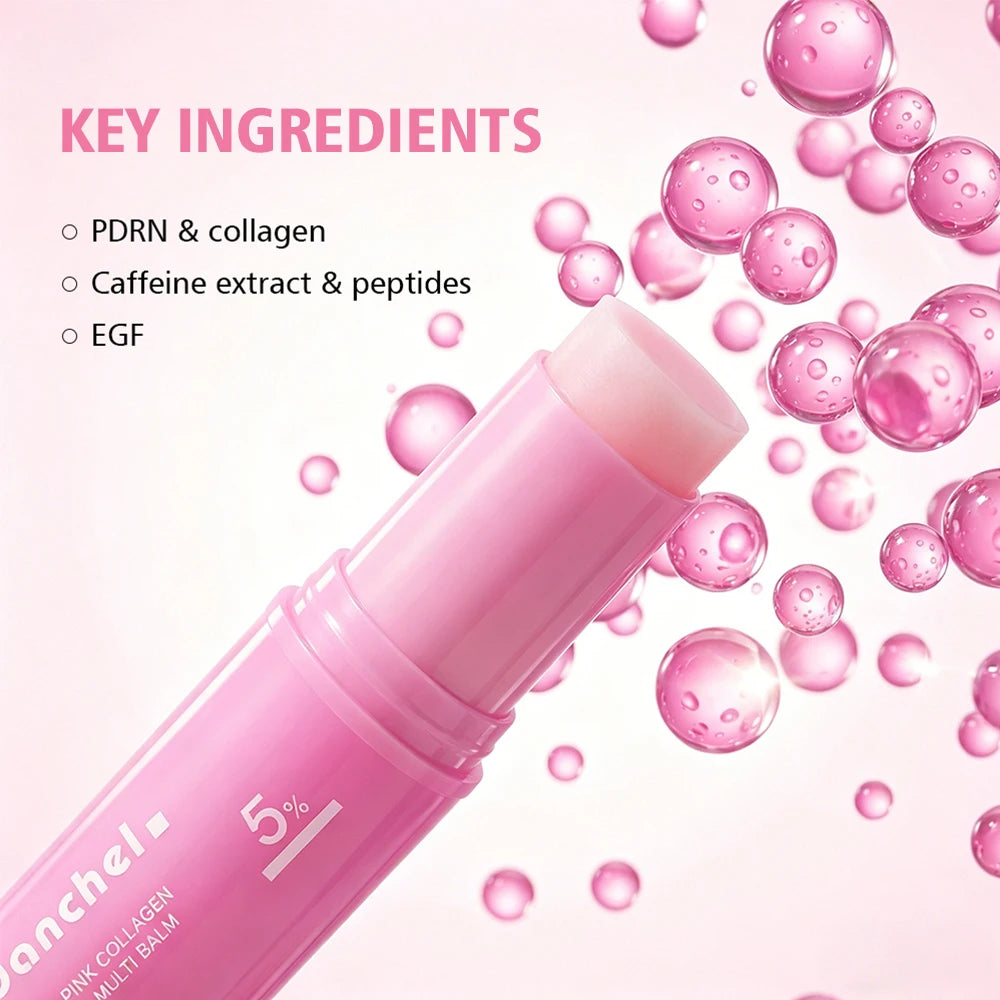 PDRN Pink Collagen Volume Balm Stick – Anti-Aging Multi-Use Stick