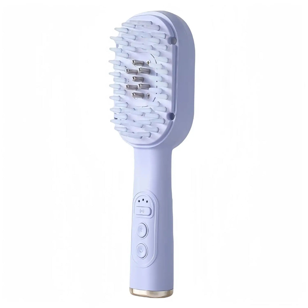 3-in-1 Electric Scalp Massage Brush – Vibration & LED Hair Care