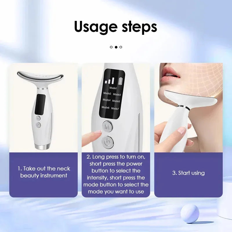 LED Face &amp; Neck Massager