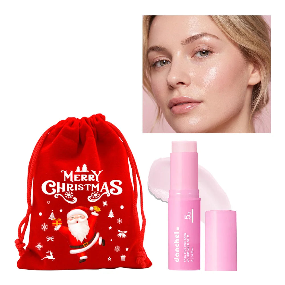PDRN Pink Collagen Volume Balm Stick – Anti-Aging Multi-Use Stick