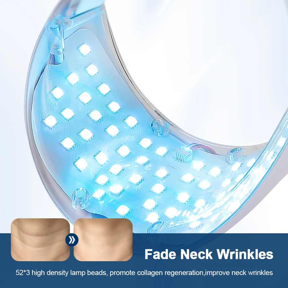 7-Color LED Facial &amp; Neck Toning Device