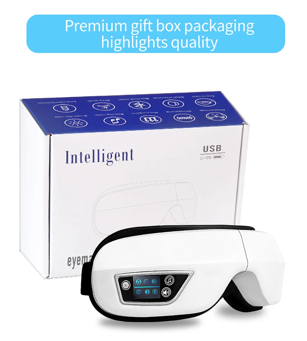 Vibration Eye Massager – Bluetooth Music Compression Eye Care