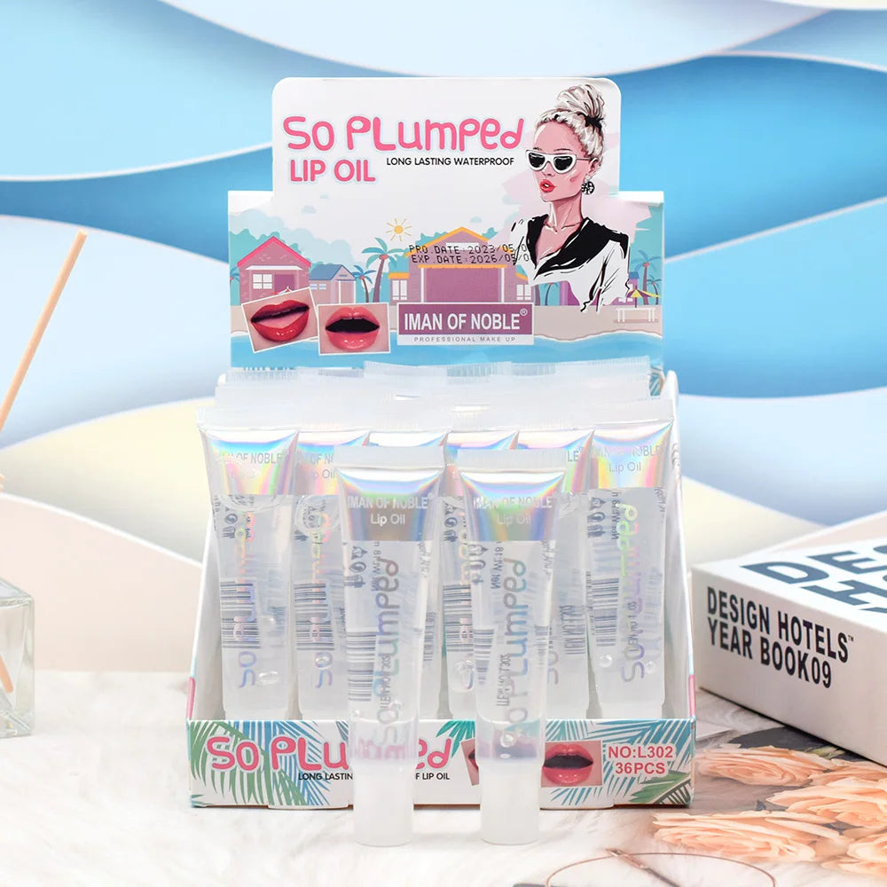 Fruity Glossy Lip Gloss Set – 6-Piece Hydrating Collection