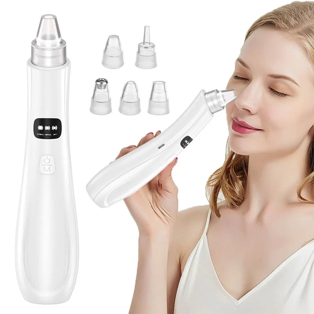 3-Mode Facial Pore Vacuum – Blackhead & Dead Skin Remover