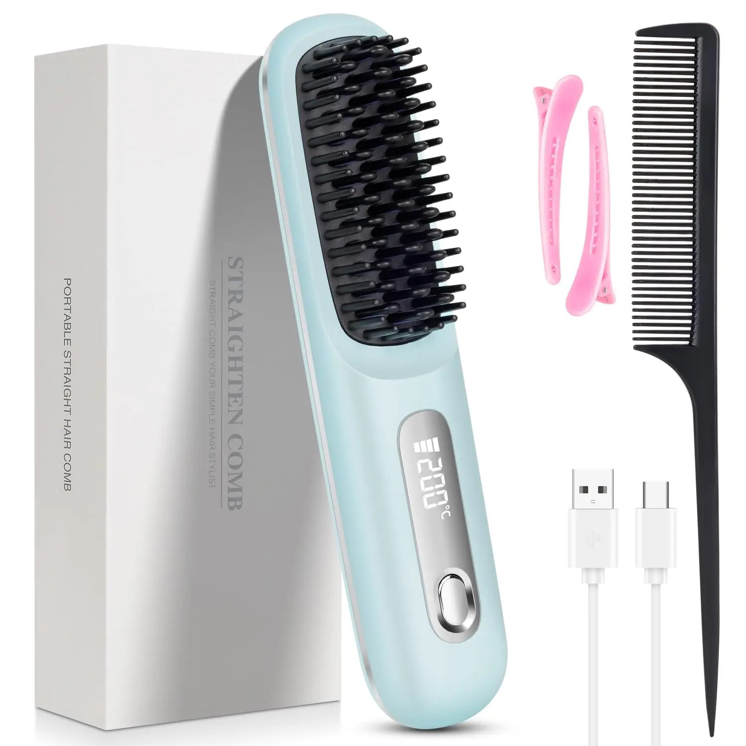 Glide Pro Cordless Straightening Brush