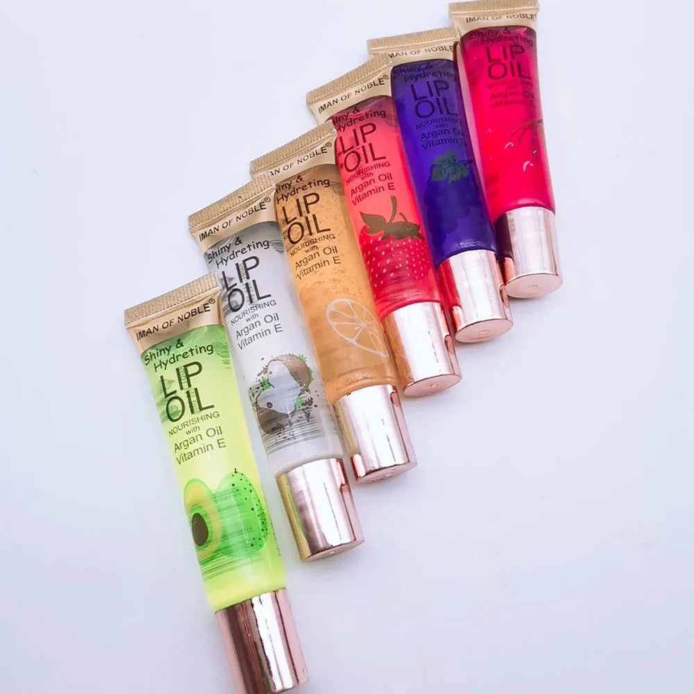 Fruity Glossy Lip Gloss Set – 6-Piece Hydrating Collection