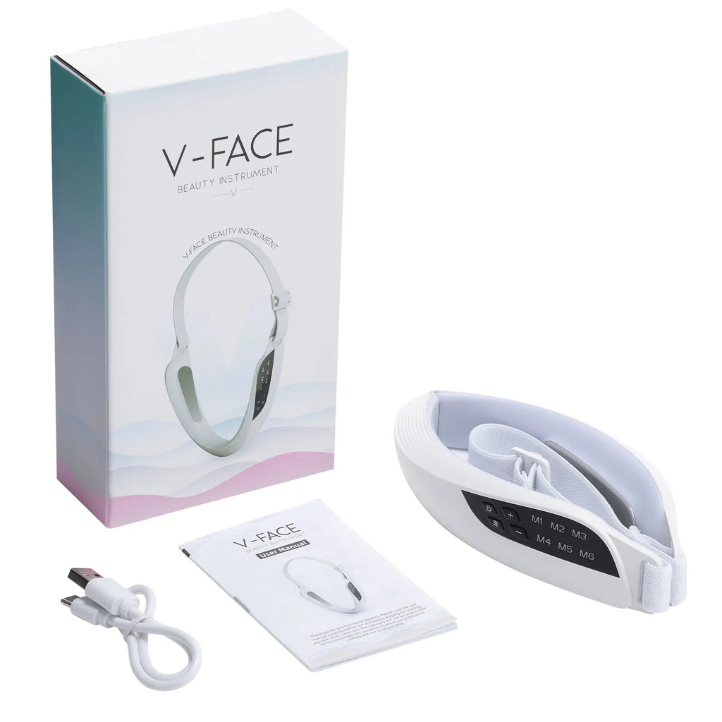 Electric V-Face Lifting Massager – 6 Modes, 8 Intensity Levels