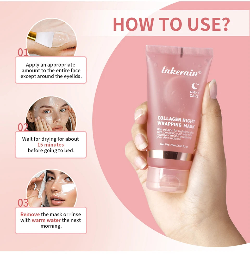 Collagen Face Mask &amp; Brush Set