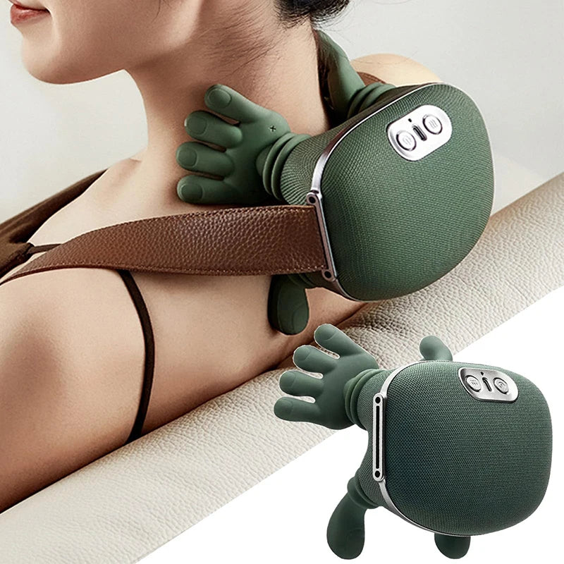 Bionic Shoulder &amp; Neck Massage Shawl – 3-Level Kneading Therapy