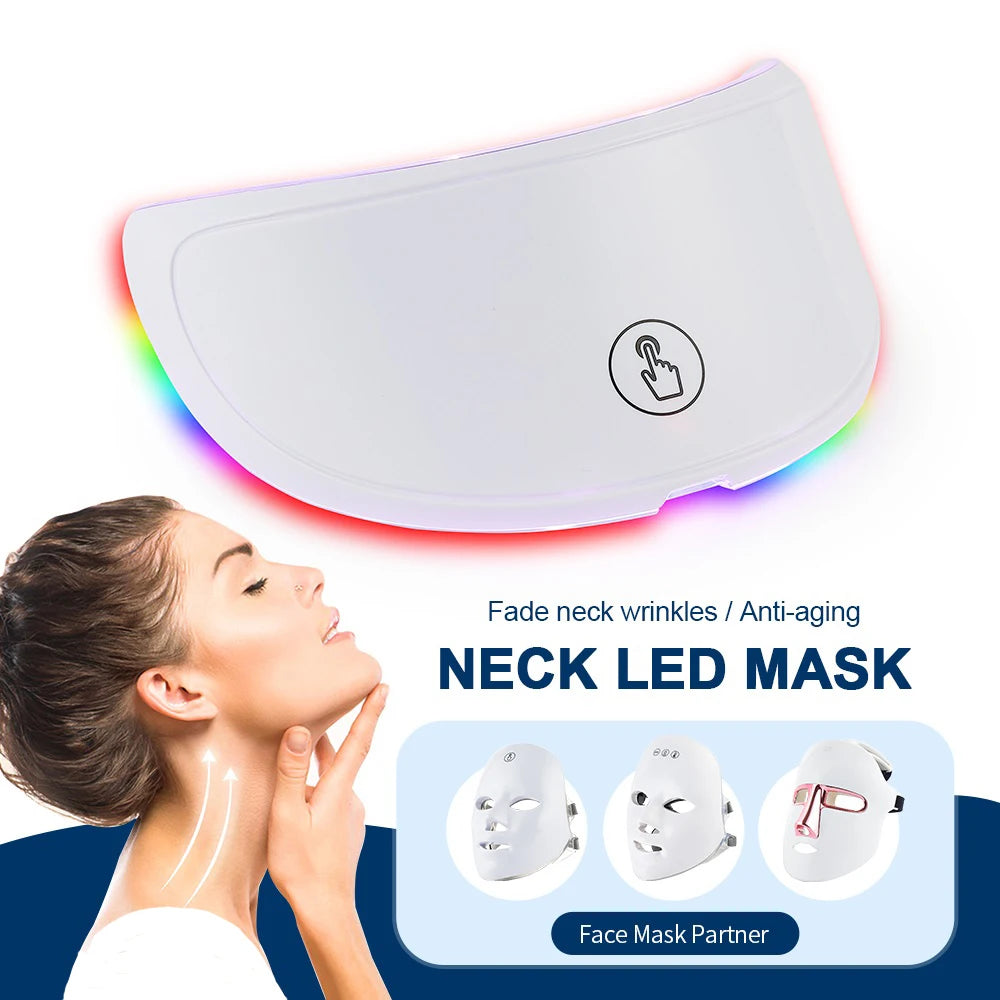 7-Color LED Facial &amp; Neck Toning Device