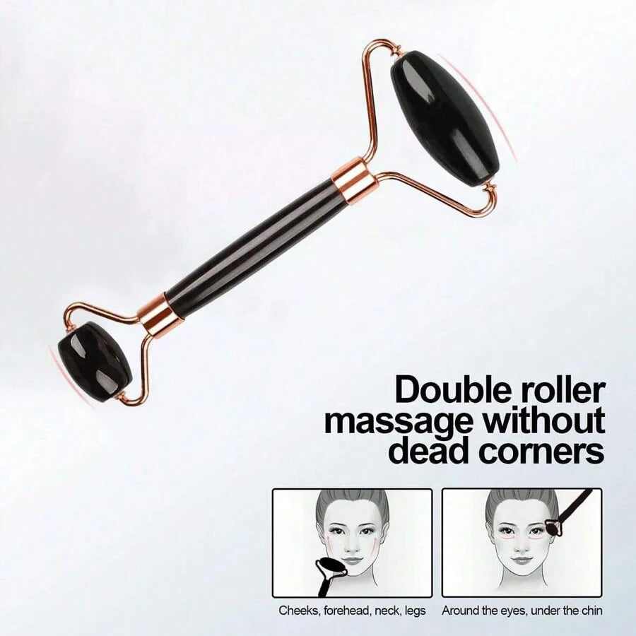 Ice Facial Roller & Gua Sha Set – Cooling Skin Contouring Tool