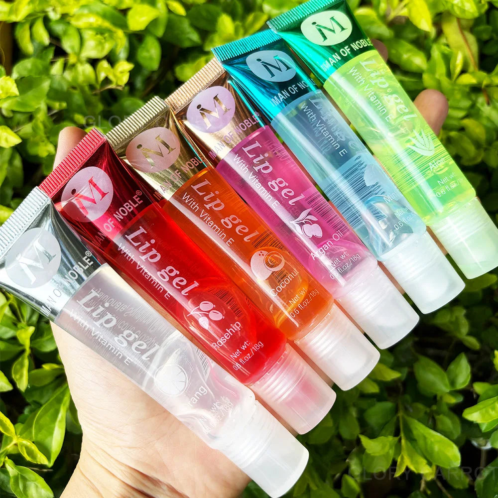 Fruity Glossy Lip Gloss Set – 6-Piece Hydrating Collection