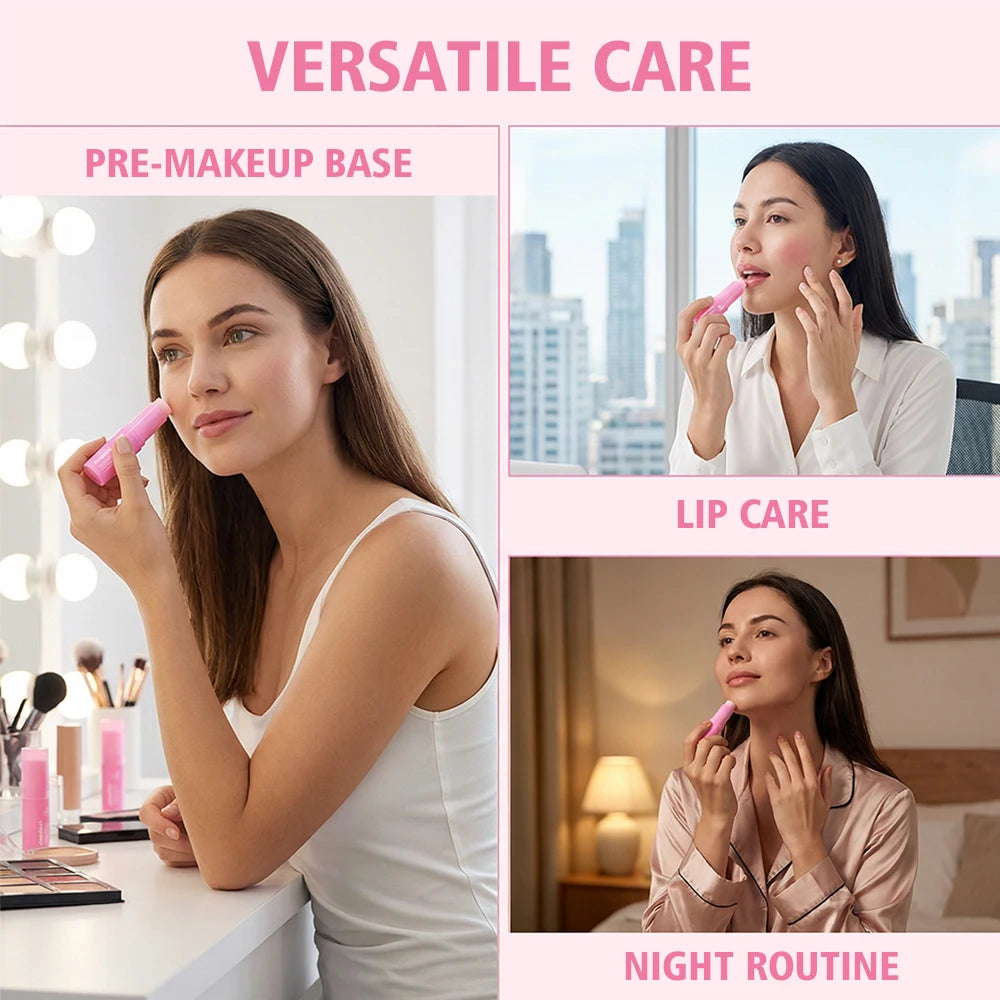 PDRN Pink Collagen Volume Balm Stick – Anti-Aging Multi-Use Stick
