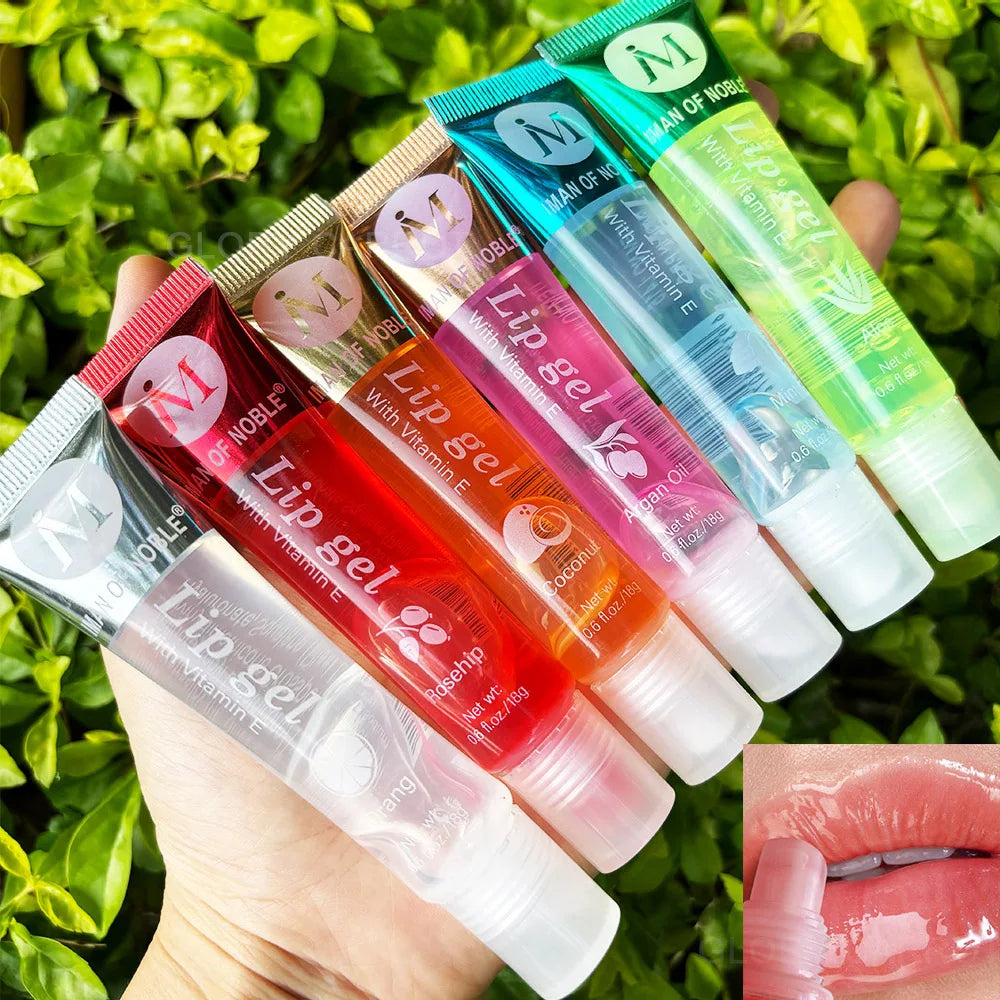 Fruity Glossy Lip Gloss Set – 6-Piece Hydrating Collection