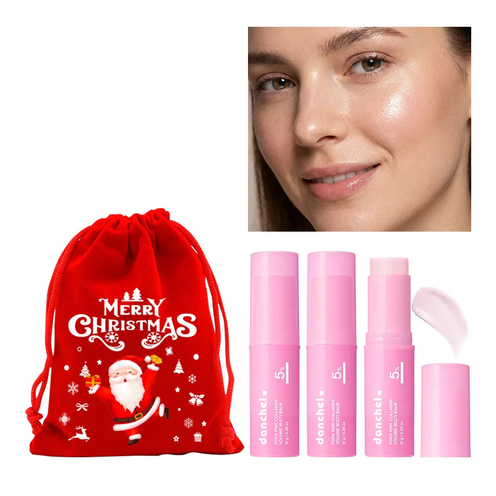 PDRN Pink Collagen Volume Balm Stick – Anti-Aging Multi-Use Stick