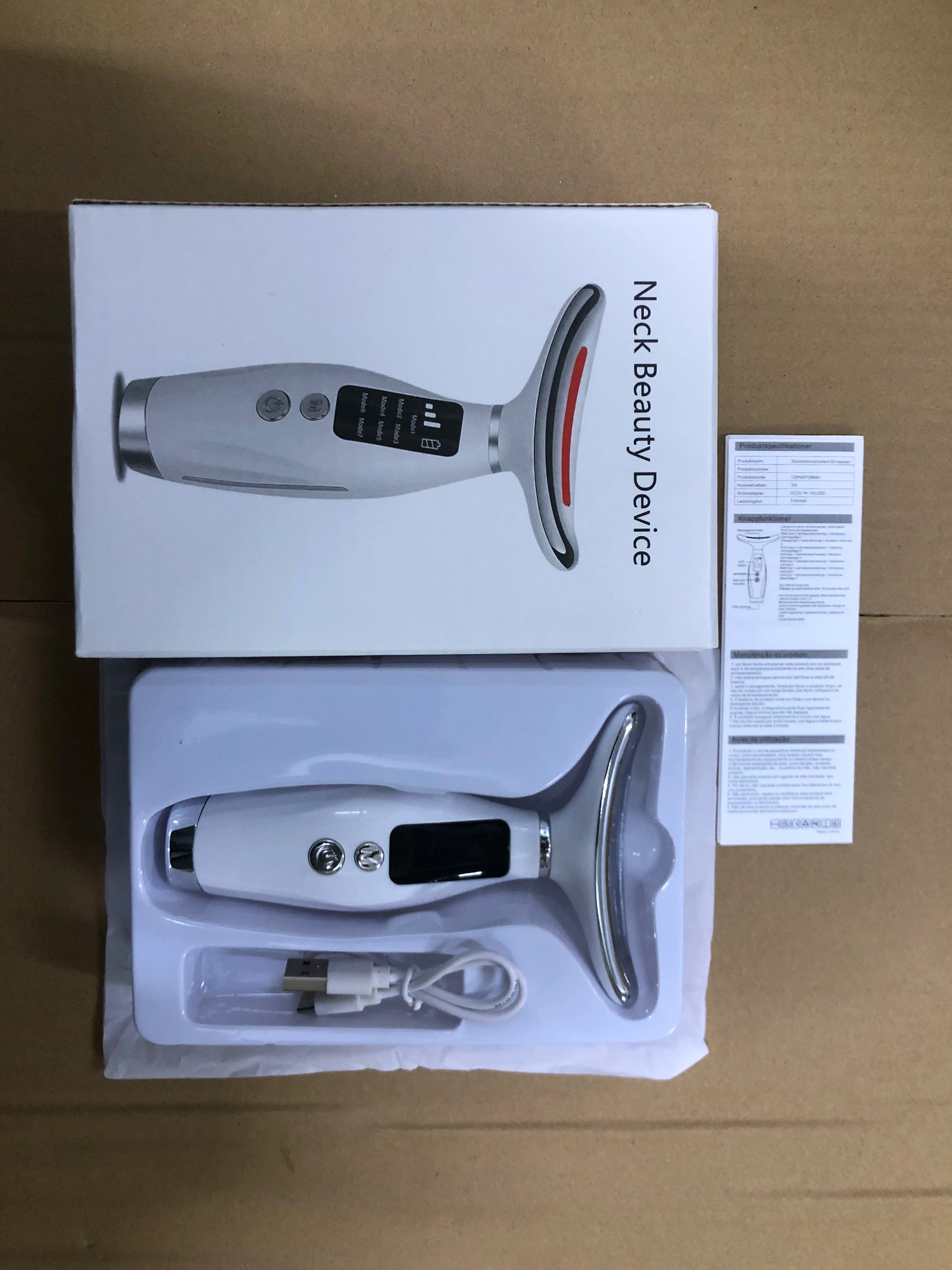 LED Face &amp; Neck Massager