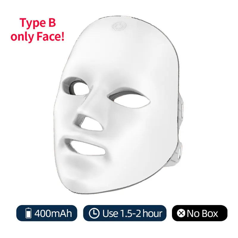 7-Color LED Facial &amp; Neck Toning Device