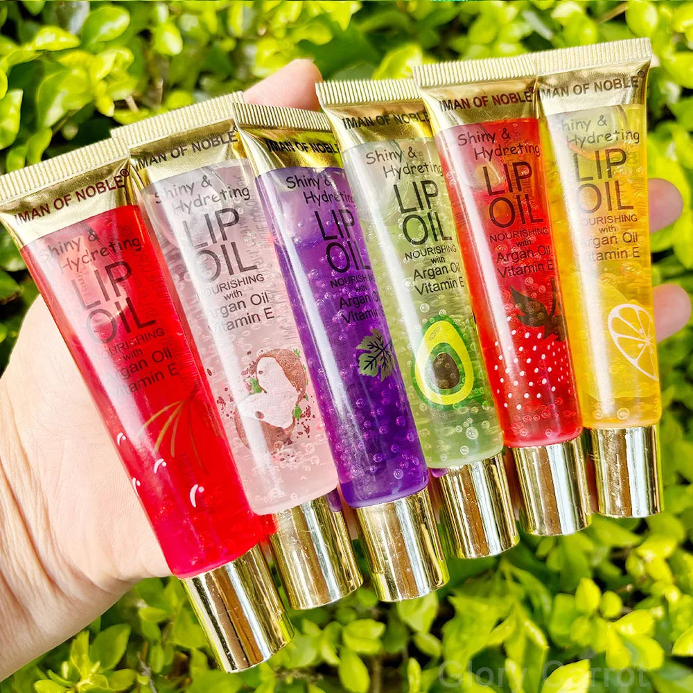 Fruity Glossy Lip Gloss Set – 6-Piece Hydrating Collection