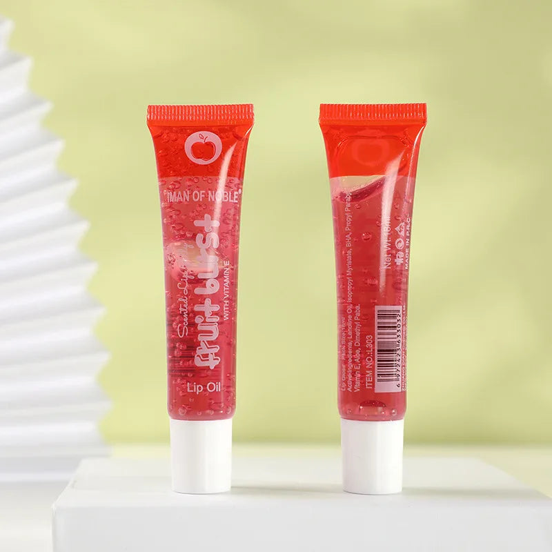 Fruity Glossy Lip Gloss Set – 6-Piece Hydrating Collection