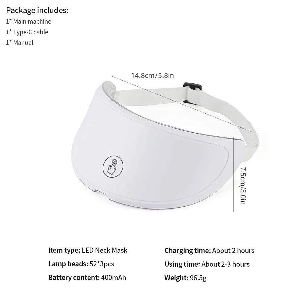 7-Color LED Facial &amp; Neck Toning Device