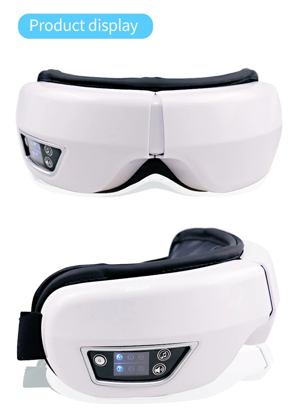 Vibration Eye Massager – Bluetooth Music Compression Eye Care