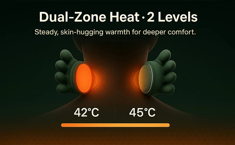 Bionic Shoulder &amp; Neck Massage Shawl – 3-Level Kneading Therapy